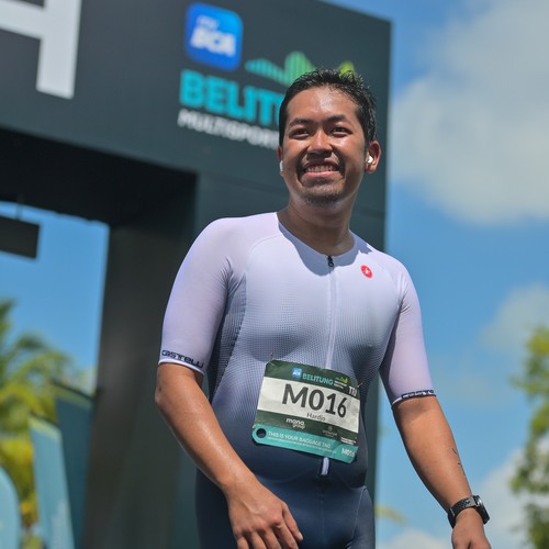 Race photo from Belitung Multisport Festival