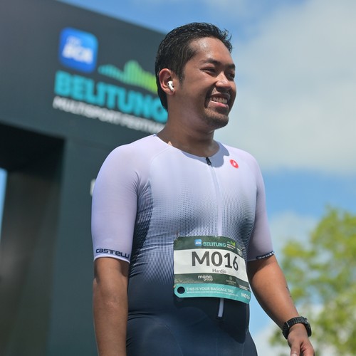 Race photo from Belitung Multisport Festival