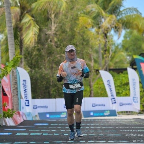 Race photo from Belitung Multisport Festival
