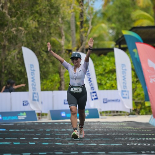 Race photo from Belitung Multisport Festival
