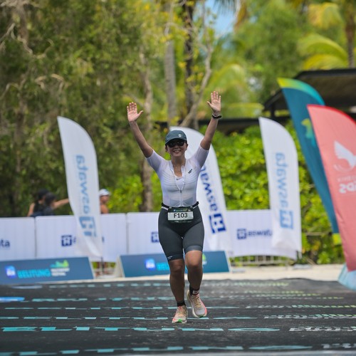 Race photo from Belitung Multisport Festival