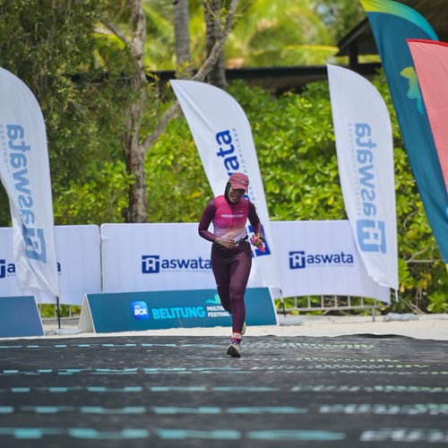 Race photo from Belitung Multisport Festival