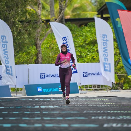 Race photo from Belitung Multisport Festival