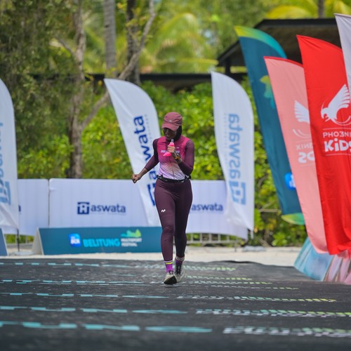 Race photo from Belitung Multisport Festival