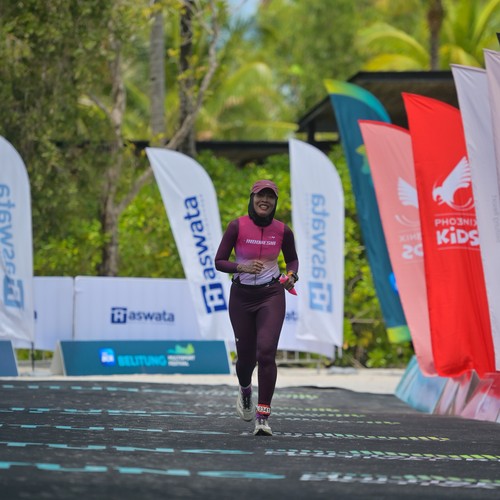 Race photo from Belitung Multisport Festival