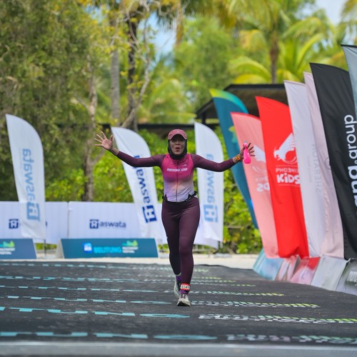 Race photo from Belitung Multisport Festival