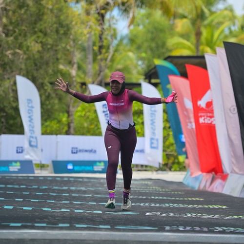 Race photo from Belitung Multisport Festival