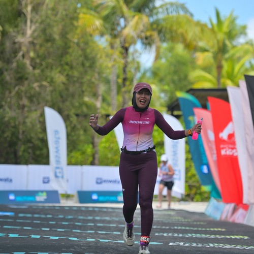 Race photo from Belitung Multisport Festival