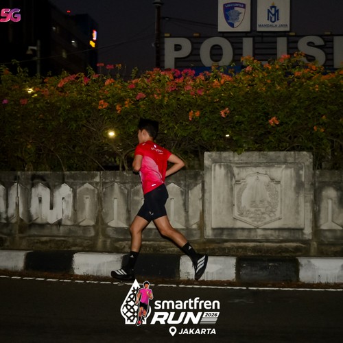 Race photo from SMARTFREN RUN 2026