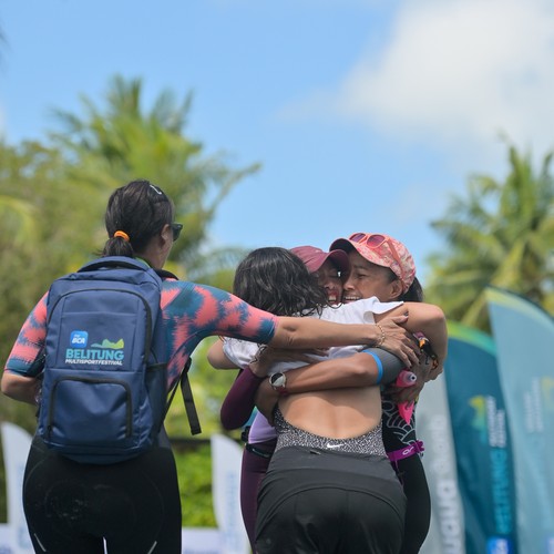 Race photo from Belitung Multisport Festival