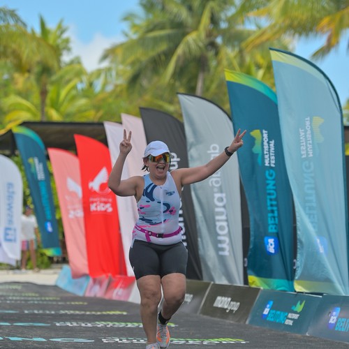 Race photo from Belitung Multisport Festival