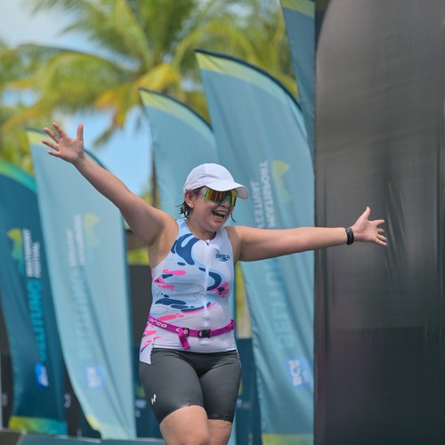 Race photo from Belitung Multisport Festival