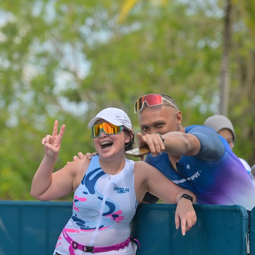 Race photo from Belitung Multisport Festival