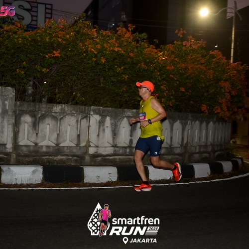 Race photo from SMARTFREN RUN 2026