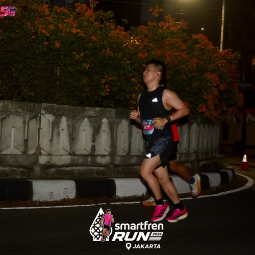 Race photo from SMARTFREN RUN 2026