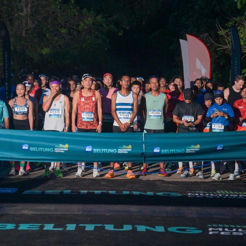 Race photo from Belitung Multisport Festival