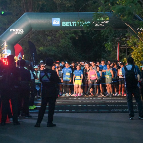 Race photo from Belitung Multisport Festival