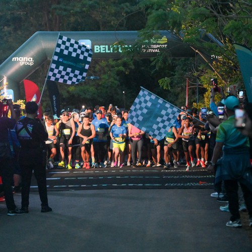 Race photo from Belitung Multisport Festival