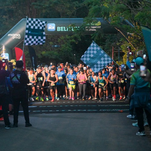 Race photo from Belitung Multisport Festival