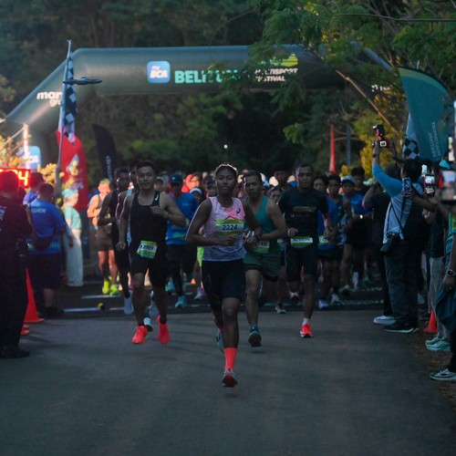 Race photo from Belitung Multisport Festival