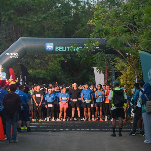 Race photo from Belitung Multisport Festival