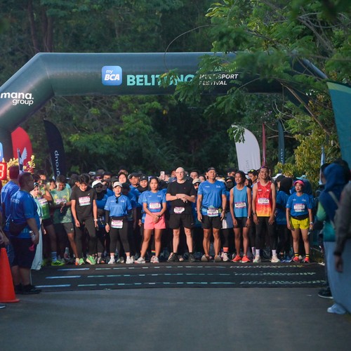 Race photo from Belitung Multisport Festival