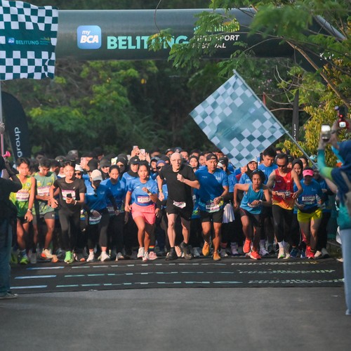 Race photo from Belitung Multisport Festival