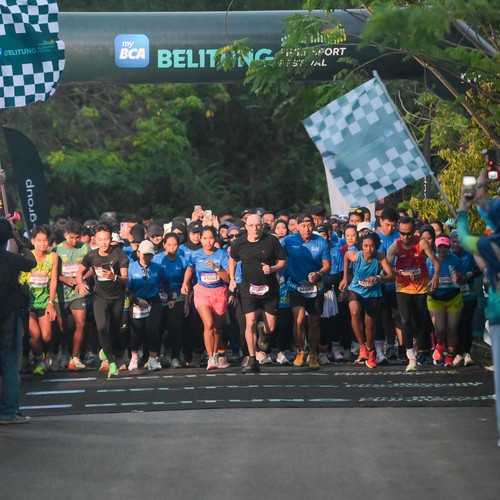 Race photo from Belitung Multisport Festival