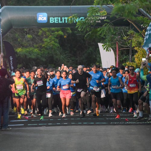 Race photo from Belitung Multisport Festival