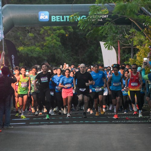 Race photo from Belitung Multisport Festival