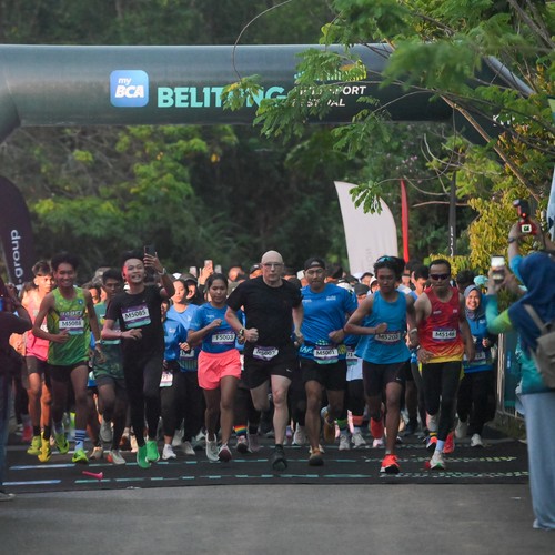 Race photo from Belitung Multisport Festival