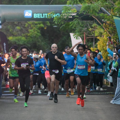 Race photo from Belitung Multisport Festival