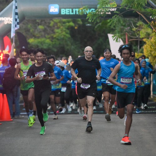 Race photo from Belitung Multisport Festival