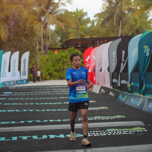 Race photo from Belitung Multisport Festival