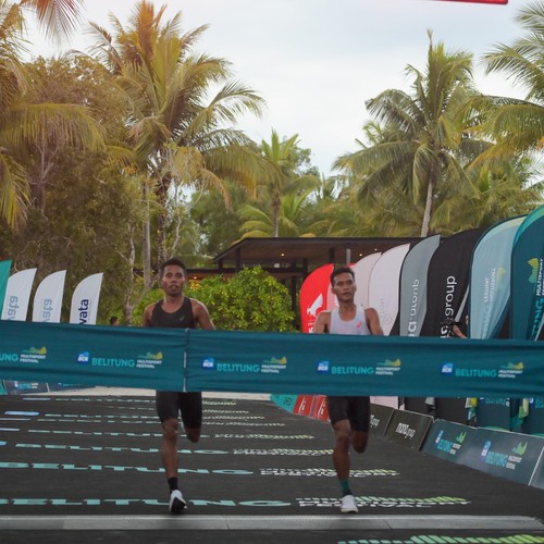 Race photo from Belitung Multisport Festival