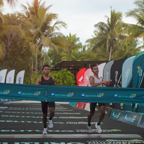 Race photo from Belitung Multisport Festival