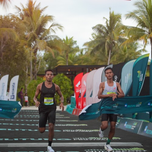 Race photo from Belitung Multisport Festival