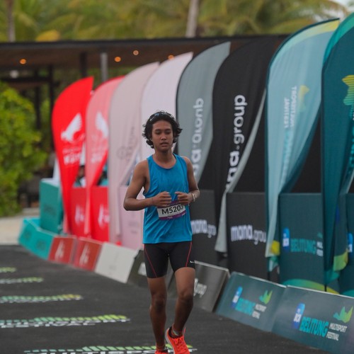 Race photo from Belitung Multisport Festival