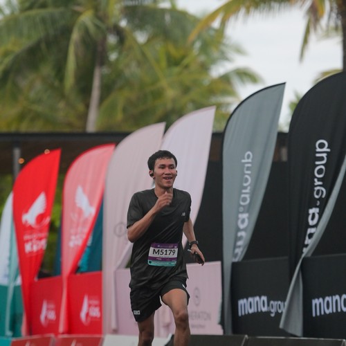 Race photo from Belitung Multisport Festival