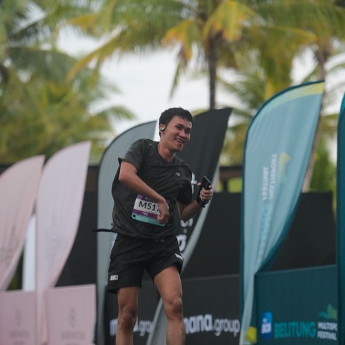 Race photo from Belitung Multisport Festival