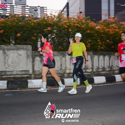 Race photo from SMARTFREN RUN 2026