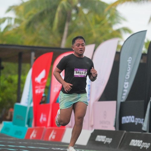 Race photo from Belitung Multisport Festival