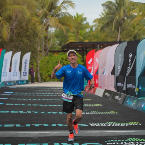 Race photo from Belitung Multisport Festival