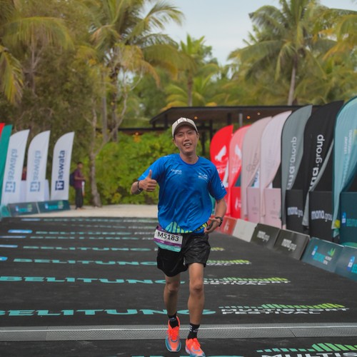Race photo from Belitung Multisport Festival