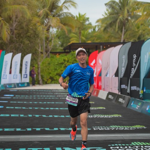 Race photo from Belitung Multisport Festival