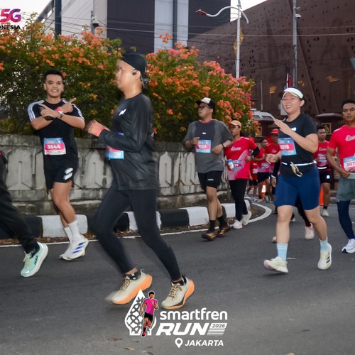 Race photo from SMARTFREN RUN 2026