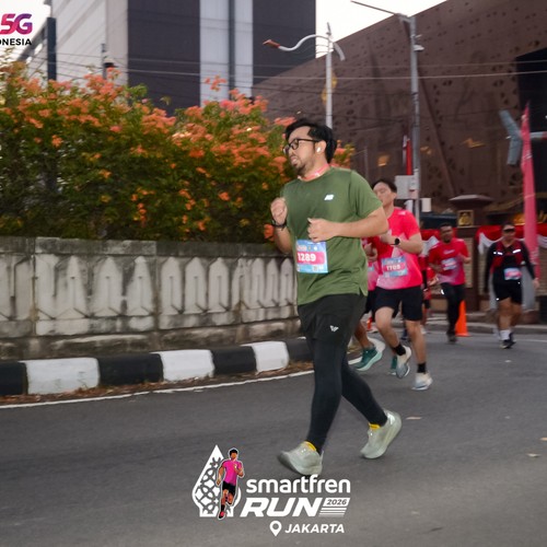 Race photo from SMARTFREN RUN 2026