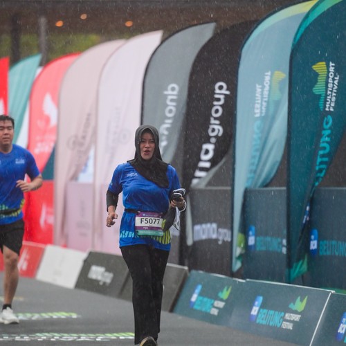 Race photo from Belitung Multisport Festival