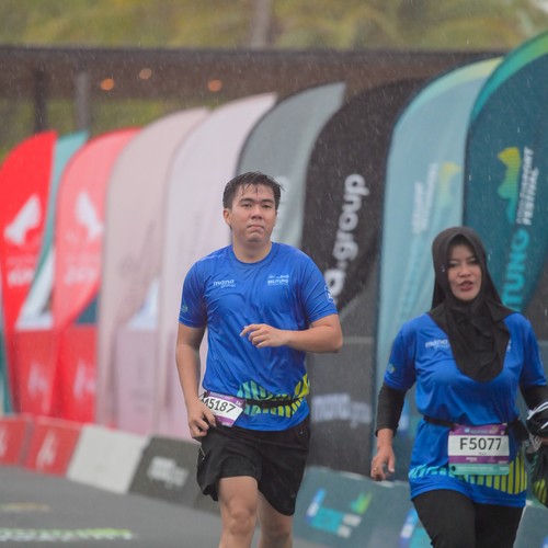 Race photo from Belitung Multisport Festival