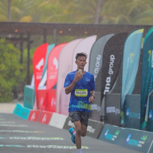 Race photo from Belitung Multisport Festival